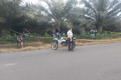 En Quevedo fue encontrado un hombre que fue quemado.