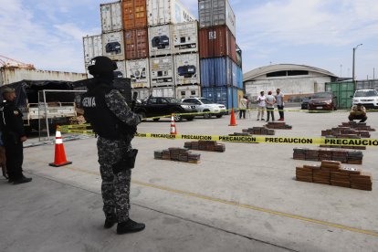 La droga fue incautada en tres operativos.