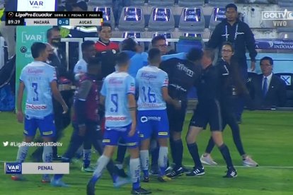 Chiriboga podría recibir una sanción de entre 2 meses a 1 año de suspensión.