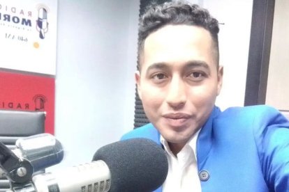 El joven músico trabaja como guardia de seguridad en el parque de La Victoria.