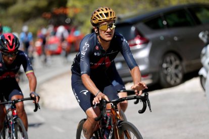 Richard Carapaz cumple con su última competencia con INEOS.