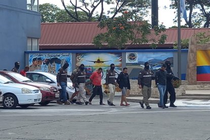 Los aprehendidos serían miembros de las organizaciones criminales Los Choneros y Las Águilas.