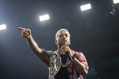 El cantante colombiano Maluma, en una fotografía de archivo. EFE/Román Aguilera