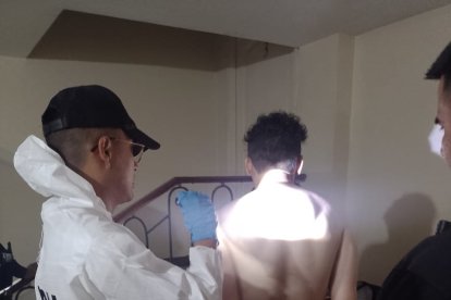 Sixto Quintana fue detenido posterior al hallazgo del cuerpo de su esposa. Su ropa tenía rastros de sangre.