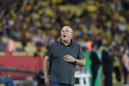 Jorge Célico no la pasa bien con Barcelona en la segunda etapa de la LigaPro.