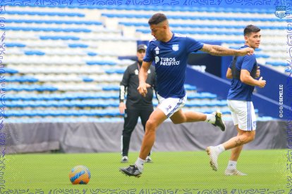 El delantero Mauro Quiroga sería titular en el duelo ante Cumbayá.