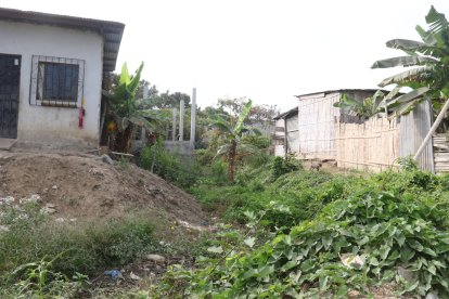 En este lugar fue abandonado el cadáver de un hombre, la madrugada del domingo 4 de septiembre de 2022.