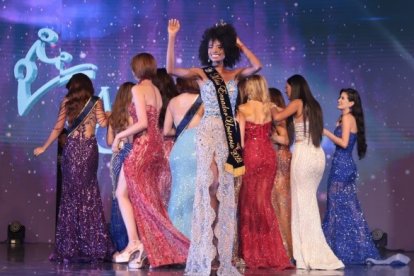 Nayelhi González, de 26 años y licenciada en enfermería, es la Miss Ecuador 2022