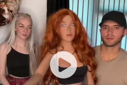 La pareja ha ganado mucha popularidad en la red social Tik Tok