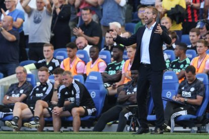 Graham Potter, actual técnico del Brighton, es el favorito para suceder al alemán al frente de los Blues.