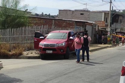 El automotor en que andaba la víctima fue revisado por los agentes.