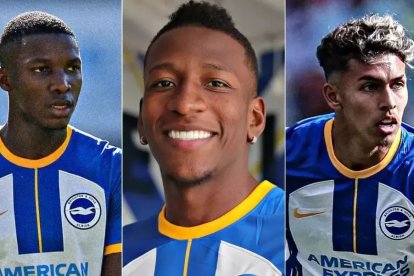 Los ecuatorianos Moisés Caicedo, Pervis Estupiñán y Jeremy Sarmiento no podrán jugar la fecha 7 de la Premier League, tras la muerte de la Reina Isabel.
