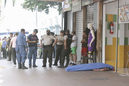 Paolo Escoba fue asesinado a las 13:00 de ayer. Le descargaron cuatro tiros.
