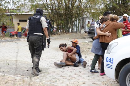 Escenas de dolor se vivieron tras el levantamiento del cadáver.