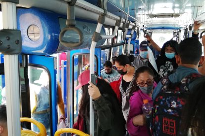 En horas pico se registran aglomeraciones.