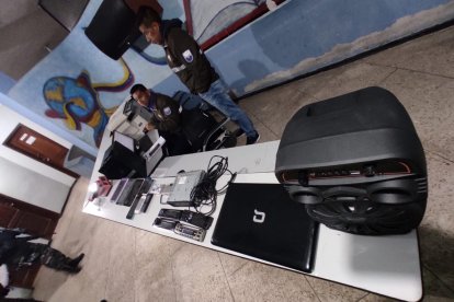 Los allanamientos se hicieron madrugada del 14 de septiembre, entre personal de Fiscalía y Policía Nacional.