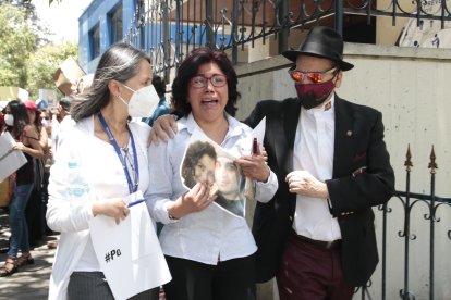 La madre de María Belén Bernal exige a la Fiscalía y a la Policía celeridad en el caso.