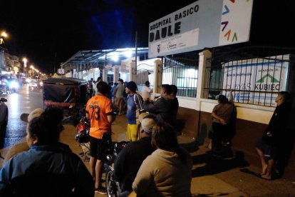 Uno de los heridos fue llevado a una casa asistencial del cantón Daule.