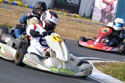 Arnold Illingworth obtuvo una merecida victoria en el karting.