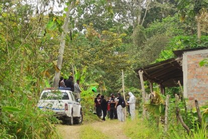 El sangriento hallazgo se hizo en un inmueble levantado en una zona montañosa.