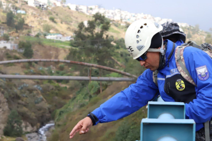 Grupos especializados realizan una nueva búsqueda en Pomasqui.