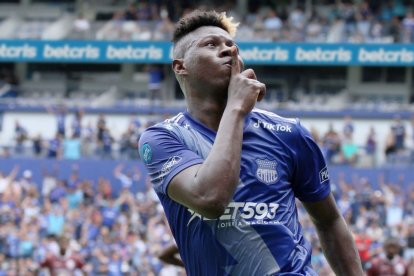 Alejandro Cabeza es uno de los referentes en ataque que tiene Emelec.