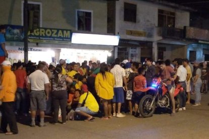 En plena zona céntrica de Flavio Alfaro, Manabí, se registró un ataque al estilo sicariato que dejó una víctima.