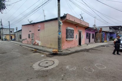 En este sector de la isla Trinitaria ocurrió el doble crimen.
