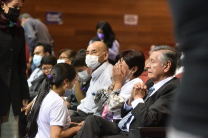 El cadáver de María Belén Bernal es velado este jueves 22 de septiembre.