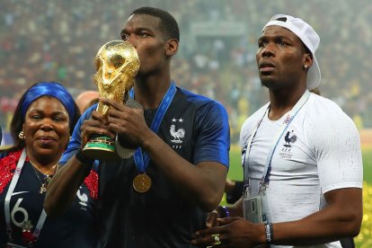 Paul Pogba, quien juega para la Juventus de Italia, hizo una denuncia por extorsión contra su hermano el mes pasado.