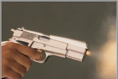 A la víctima le propinaron varios disparos de arma de fuego.