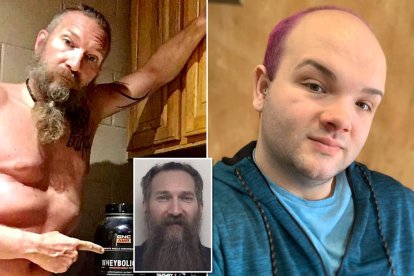 Latunski (izquierda), de 50 años, conoció a la víctima a través de la plataforma digital Grindr y tuvieron una cita en diciembre de 2019.