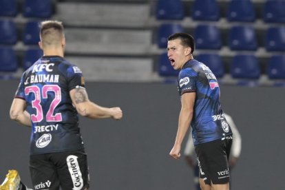 Fernando Gaibor marcó el solitario gol de los rayados.