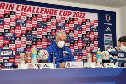 El entrenador de la selección ecuatoriana habló desde Alemania sobre el amistoso contra Japón.