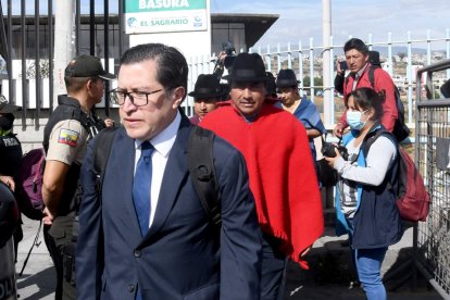 La jueza Paola Bedón declaró la nulidad del proceso en contra de Leonidas Iza.