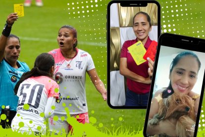 Susana fue la árbitro principal en la final de la Superliga femenina.