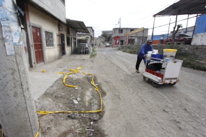 En este lugar de la cooperativa Balerio Estacio se cometió un doble crimen.