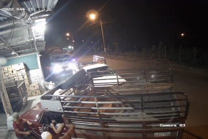 Manabí: Camión se les fue encima a cuatro personas