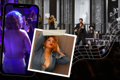 Desde que tiene

uso de razón no se ha perdido ningún concierto de Ricardo Arjona, aunque es la primera vez que va a una localidad VIP.