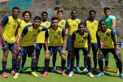 La Sub 20 de Ecuador venció a su similar de Colombia en el arranque de los Juegos Odesur.