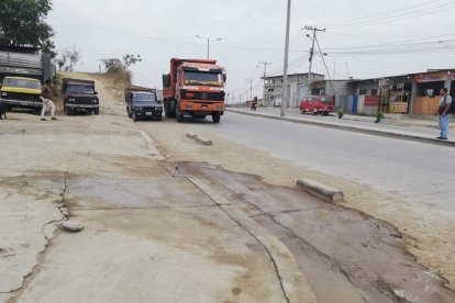 El punto en donde se produjo el ataque fue limpiado por los moradores.