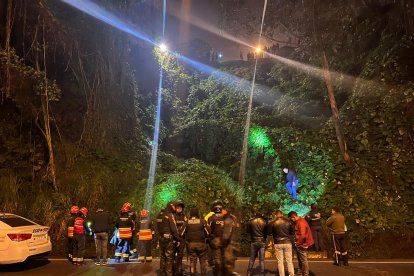 El sujeto murió al instante luego de la caída.