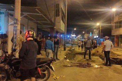 Pese a ser llevado a una casa de salud, no sobrevivió al ataque