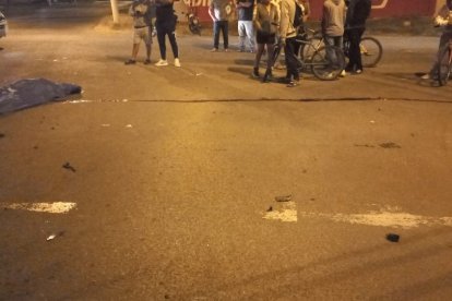 La chica murió de forma instantánea.