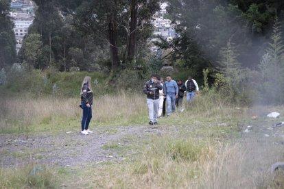 El cadáver fue encontrado en el sector de San Bartolo, en el sur de la capital.