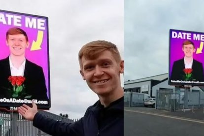 Ed Chapman acudió a la publicidad para buscar el amor.