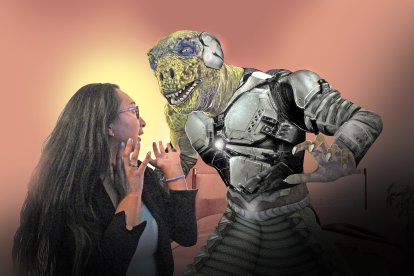 La mujer indicó que luego de la experiencia paranormal puede soñar cosas que pasarán.