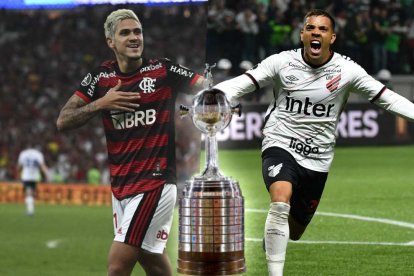 Flamengo y el Athletico Paranaense.