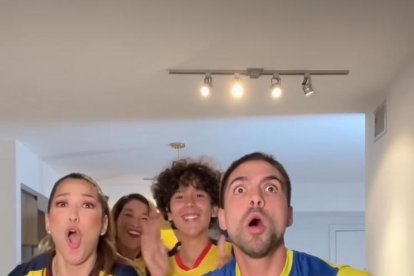 Captura del video que publicó en sus redes sociales.