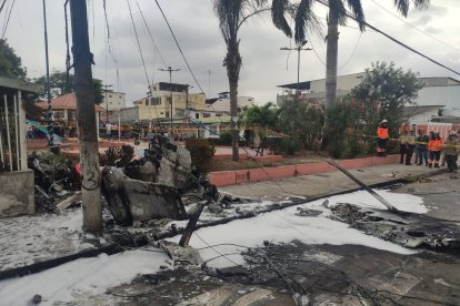 El Servicio Integrado de Seguridad ECU 911 reportó la caída de una avioneta al norte de la ciudad.